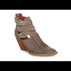 Jeffrey Campbell Suede Booties- Worn Once